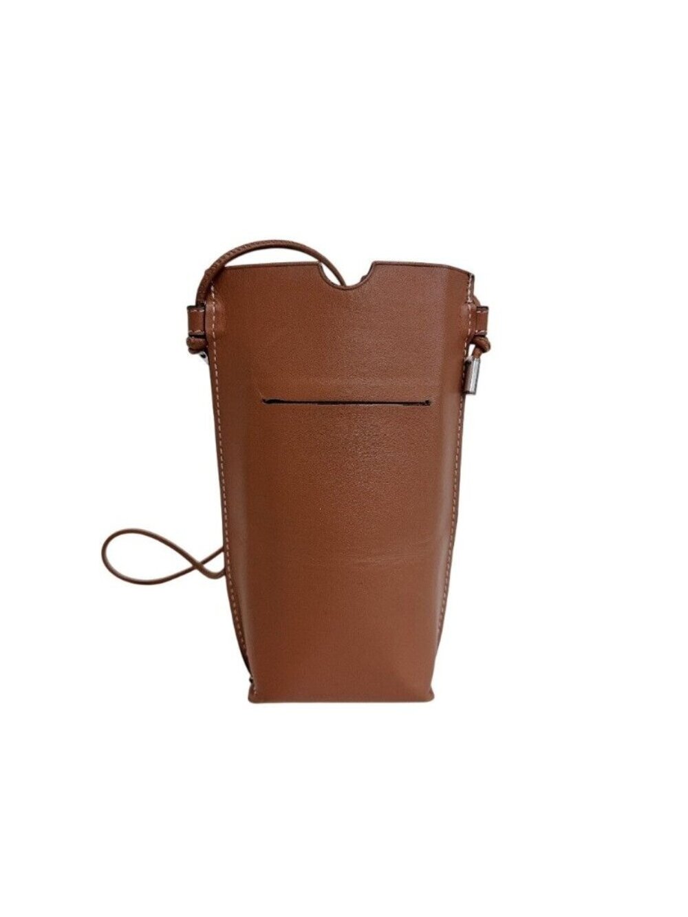 Loewe Leather Pouch Brown